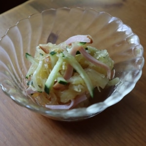 そうめんかぼちゃ☆シャキシャキ美味‼︎中華サラダ♪